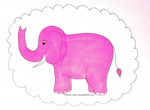 pink elephant